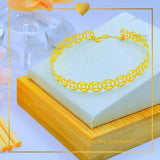 18K Real Gold Bracelet Small to Medium”