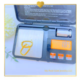 18K Real Gold Twisted Loop Earrings