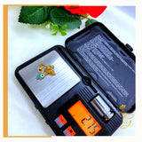 18K Real Gold Evil Eye Hand Anklet 9”