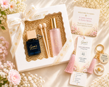 Gem’s Linen Orris Bloom Bundle  Luxury Vent Clip Diffuser & Air Mist Set  Book No. 02 – Linen Orris Bloom