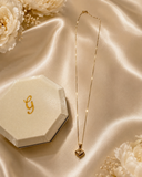 18” Real Gold Heart Pendant Necklace – 1.7Grams