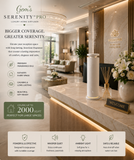 Gem’s Serenity™ Pro | Luxury Home Diffuser | White Garden | Up to 2,000 sq ft Coverage