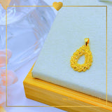 Real Gold Elegant leaf Pendant