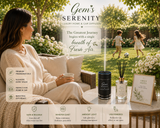 GEM’S SERENITY™ | GREEN HAVEN  | BOOK NO. 03  Luxury Home & Car Diffuser