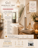 ✨ Gem’s Serenity™ Pro  | Linen Orris Bloom |  125 mL Included |  Master Suite Collection  Luxury Home Diffuser | Up to 2,000sq ft Coverage