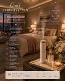 ✨ Gem’s Serenity™ Pro  Linen Orris Bloom  Master Suite Collection  Luxury Home Diffuser | Up to 1,100 sq ft Coverage