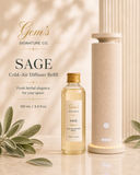Sage Serenity Cold-Air Diffuser Refill | Gem’s Classic Scent Collection