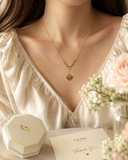 18K Real Gold Heart Charm Drop Necklace | 18 Inches | 750 Stampe