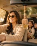 Personalized Linen Bloom Car Diffuser