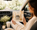 GEM'S SERENITY MINI | LUXURY CAR DIFFUSER | WHITE GARDEN | BOOK NO. 04