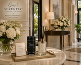 GEM’S SERENITY™ | WHITE GARDEN  | BOOK NO. 04 | Luxury Home & Car Diffuser