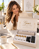 ✨ GEM’S SERENITY™ PRO LUXURY SCENT DIFFUSER + 4 SIGNATURE FRAGRANCES | 4 × 30 ML • 120 ML INCLUDED