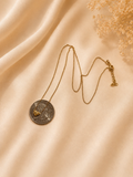 18K Real Gold Petite Heart Necklace | 16+1 Inches