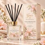Gem’s Signature Reed Diffuser – Linen Orris Bloom | 120 mL & 140 mL