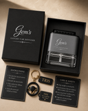 Gem’s Luxury Fresh Drift Vent Clip Car Diffuser – Dark Gray – 10 mL