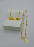 Panther Bar Necklace – Premium Gold Plated