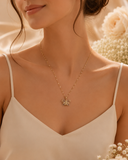 Best Website Title 18K Real Gold Butterfly Pendant Necklace 750 Stamped