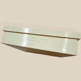 -Ready Little Things Box, Cream Daisy Organizer for Jewelry, Accessories & Keepsakes
