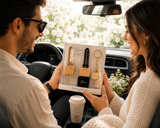 White Garden | Personalized Luxury Duo Car Diffuser Gift Set | Book No. 04