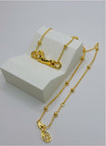 Panther Bar Necklace – Premium Gold Plated