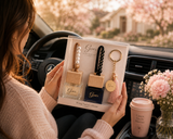 Gem’s Duo Hanging Car Diffuser – Personalized  Book No. 02 — Linen Orris Bloom (Personalized Edition)
