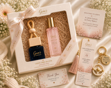 Linen Orris Bloom™ Luxury Hanging Diffuser & Air Mist Gift Set  Book No. 02 — The Comfort of Home.