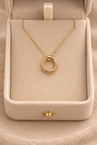 18K Real Gold Mini Clicker Charm Pendant