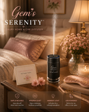 Gem’s Serenity™ Luxury Home & Car Diffuser featuring Linen Orris Bloom, so let’s keep the same storytelling style.