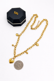 Premium Stainless Steel Heart Charm Necklace - 16” + 2” Extender
