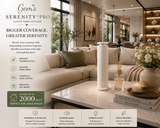 Gem’s Serenity™ Pro | Luxury Home Diffuser | White Garden | Up to 2,000 sq ft Coverage