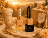 Morning Orris | Personalized Luxury Duo Car Diffuser Gift Set | Book No. 01