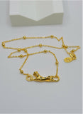 Panther Bar Necklace – Premium Gold Plated