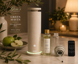 Green Haven – 100ml Cold-Air Diffuser Refill | Gem’s Serenity Collection