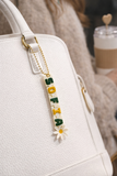 Spring Bloom Personalized Gift Set 🌼 Elegant Daisy Phone Charm & Keepsake Box