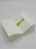 18K Real Gold Eiffel Tower Pendant