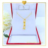 18K Real Gold  Necklace 18”