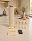 ✨ GEM’S SERENITY™ PRO LUXURY SCENT DIFFUSER + 4 SIGNATURE FRAGRANCES | 4 × 30 ML • 120 ML INCLUDED