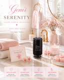 GEM’S SERENITY™ | LINEN ORRIS BLOOM | BOOK NO. 02  Luxury Home & Car Diffuser
