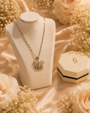 Best Website Title 18K Real Gold Butterfly Pendant Necklace 750 Stamped