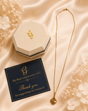 18K Real Gold Clover Pendant Necklace | 18 Inches | 750 Stamped
