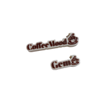 Personalized Coffee Lover Phone Lanyard Set with Matching Straw Topper