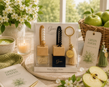 Gem’s Duo Hanging Car Diffuser – Personalized  Book No. 03--- Green Haven  (Personalized Edition)