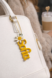 Spring Bloom Personalized Gift Set 🌼 Elegant Daisy Phone Charm & Keepsake Box
