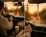 Morning Orris | Personalized Luxury Duo Car Diffuser Gift Set | Book No. 01