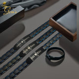 Personalized Men's Stainless Steel Bracelet Watch Bands - Engrave Your Name