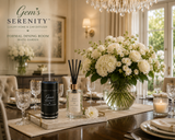 GEM’S SERENITY™ | WHITE GARDEN  | BOOK NO. 04 | Luxury Home & Car Diffuser