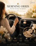 Morning Orris  Gem’s Duo Vent Clip Diffuser | Morning Orris | Book No. 01