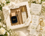 Gem’s White Garden Bundle  Luxury Vent Clip Diffuser & Air Mist Set  Book No. 04 – White Garden