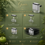 Gem's Serenity Mini Gift Haven Dark Gray