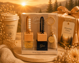Morning Orris | Personalized Luxury Duo Car Diffuser Gift Set | Book No. 01